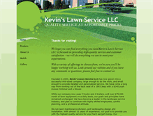 Tablet Screenshot of kevinslawnservicenj.com